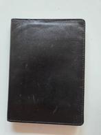 Lederen heren portefeuille, Handtassen en Accessoires, Portemonnees, Ophalen of Verzenden, Zo goed als nieuw, Zwart, Leder