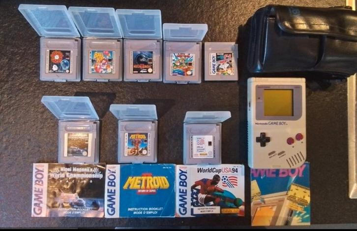 Complete Nintendo Game Boy (1989) Collectors set - 8 Games, Consoles de jeu & Jeux vidéo, Jeux | Nintendo Game Boy, Comme neuf