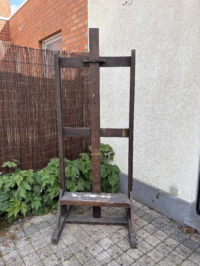 Schildersezel in hout, Ophalen, Gebruikt, Ezel