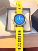 Garmin fenix 8 47 mm zonnesaffier, Ophalen of Verzenden, Waterdicht, Hoogte, Zo goed als nieuw