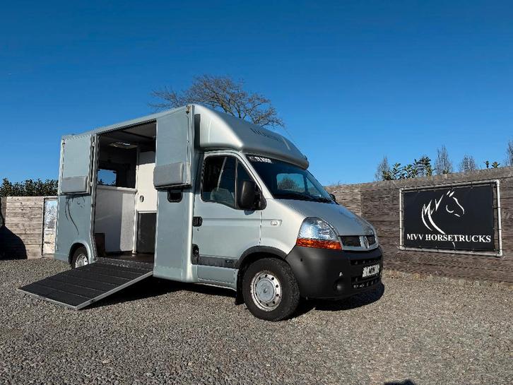 Renault Master PAARDENWAGEN | HORSETRUCK | MTM | PRO SAFETY, Dieren en Toebehoren, Paarden en Pony's | Trailers en Aanhangwagens