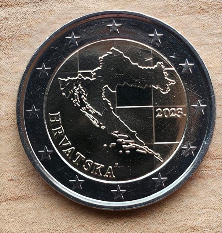 2 euro herdenkingsmunt kroatië 2023, Postzegels en Munten, Munten | Europa | Euromunten, Losse munt, 2 euro, Ophalen of Verzenden