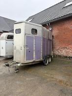 Van chevaux, Animaux & Accessoires, Enlèvement, Utilisé, Aluminium, Remorque 2 chevaux