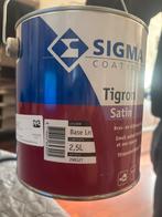 Peinture sigma 2,5 litre primer et finition satiné, Enlèvement, Comme neuf, Peinture