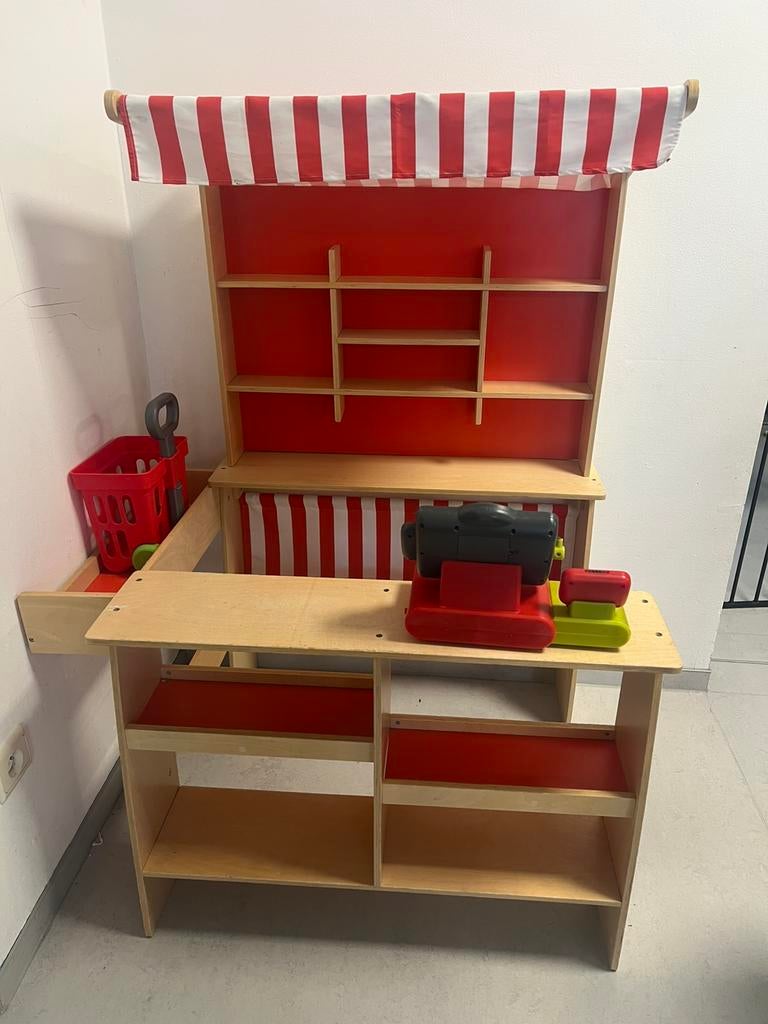 Winkeltje, Ophalen, Gebruikt, Hout, Speelkeuken