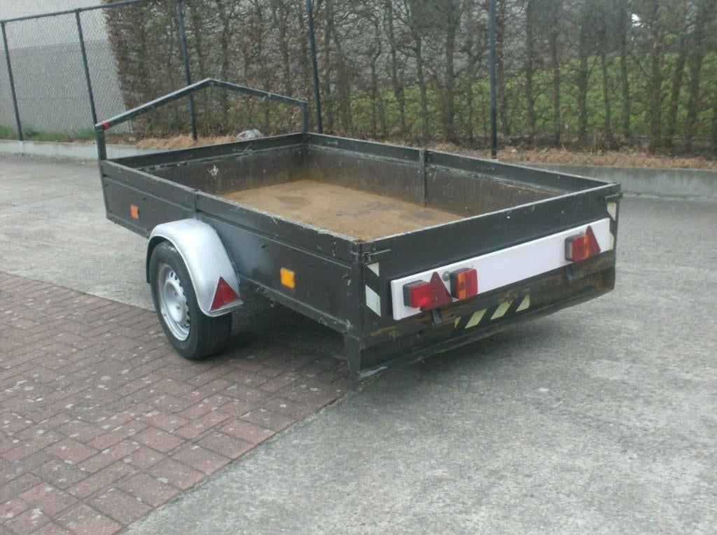 remorque non freinée/frein puissant, tout est en ordre, Enlèvement