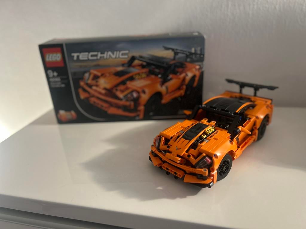 LEGO Technic 42093 Corvette ZR1 – zonder boek met doos, Ophalen of Verzenden, Zo goed als nieuw, Lego, Technic