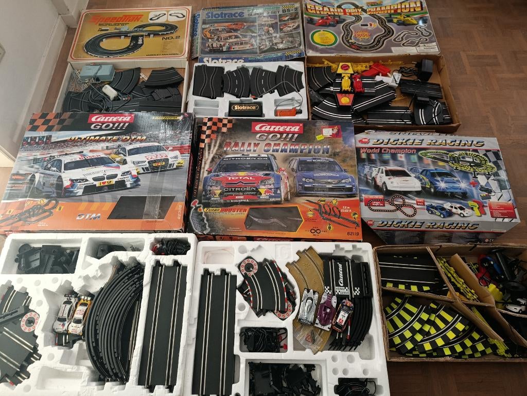 Autoracebaan, Kinderen en Baby's, Speelgoed | Racebanen, Ophalen, Gebruikt, Overige aandrijving, Racebaan
