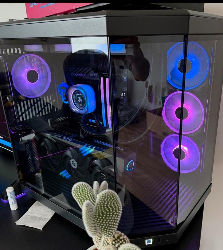 Gaming pc met rtx5070ti (custom build), Computers en Software, Desktop Pc's, Zo goed als nieuw, SSD, 32 GB, Met videokaart, Gaming