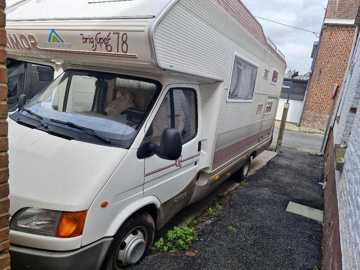 Mobilhome Ford Rimor, Caravanes & Camping, Camping-cars, Particulier, Plus de 6, Alcôve, Ford, Ford, Diesel, Boîte manuelle, Siège de train