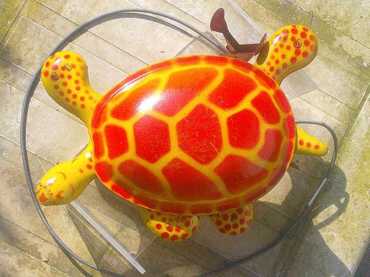 Grande tortue jouet mécanique 1948 British MOBO made toy, Collections, Jouets, Utilisé, Envoi