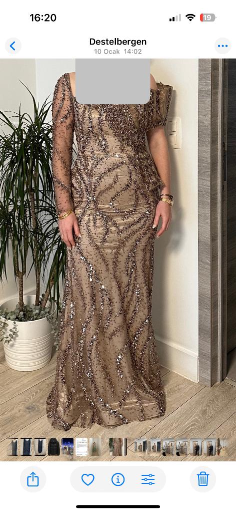 Avondkleed, Enlèvement, Taille 38/40 (M), Bleu