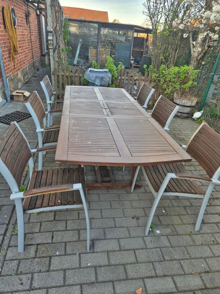 Houten tuinset, Enlèvement, Salons de jardin