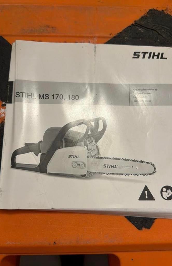 Tronçonneuse sthil ms 170 bon etat et non affûtée., Bricolage & Construction, Enlèvement, Utilisé, Tronçonneuse