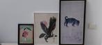 Trois objets d’art asiatiques élégamment encadrés, Antiquités & Art, Enlèvement ou Envoi