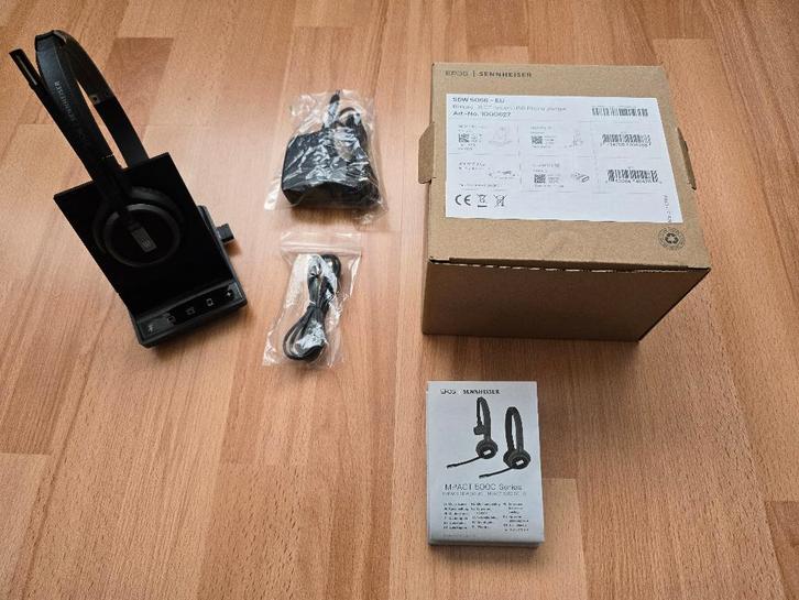 Epos Sennheiser Impact SDW 5066, Informatique & Logiciels, Casques micro, Comme neuf, On-ear, Sans fil, Microphone repliable, Fonction muet du microphone