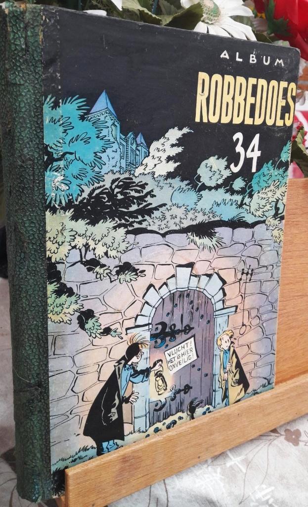 Robbedoes verzamelalbum nr 34, Livres, BD, Utilisé, Une BD, Enlèvement ou Envoi