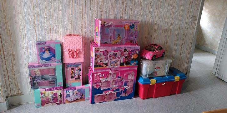 Groot lot barbiespullen, Kinderen en Baby's, Speelgoed | Poppenhuizen, Gebruikt, Ophalen