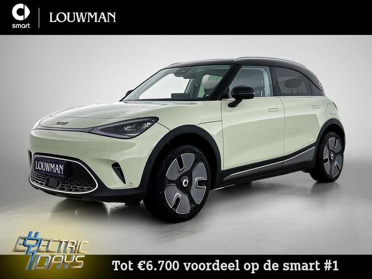 Smart #1 Premium 66 kWh | VAN € 42.520 NAAR € 35.810 | Elect, Auto's, Smart, Overige modellen, ABS, Adaptieve lichten, Adaptive Cruise Control