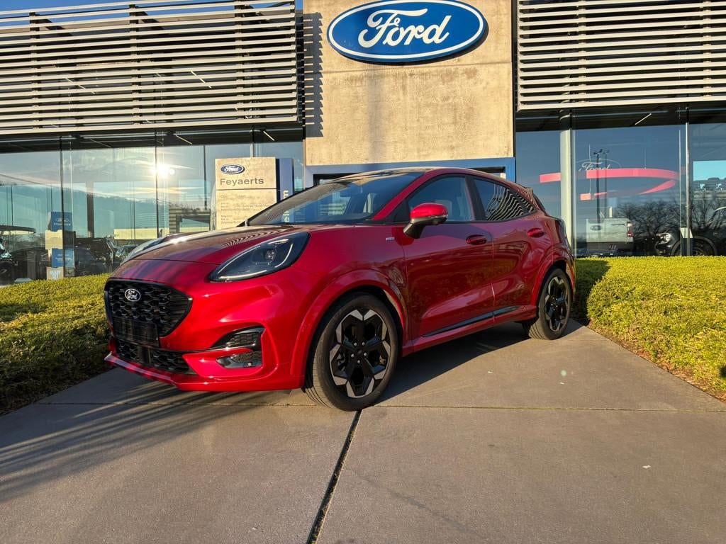 Ford Puma EcoBoost mHEV 125pk ST-Line X Manueel, Rouge, 118 g/km, Achat, Puma