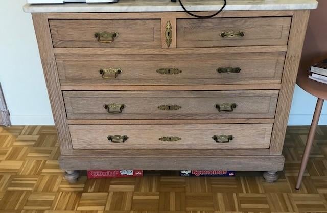 EIKEN LADENKAST, Ophalen, KLASSIEK, Gebruikt, 100 tot 150 cm