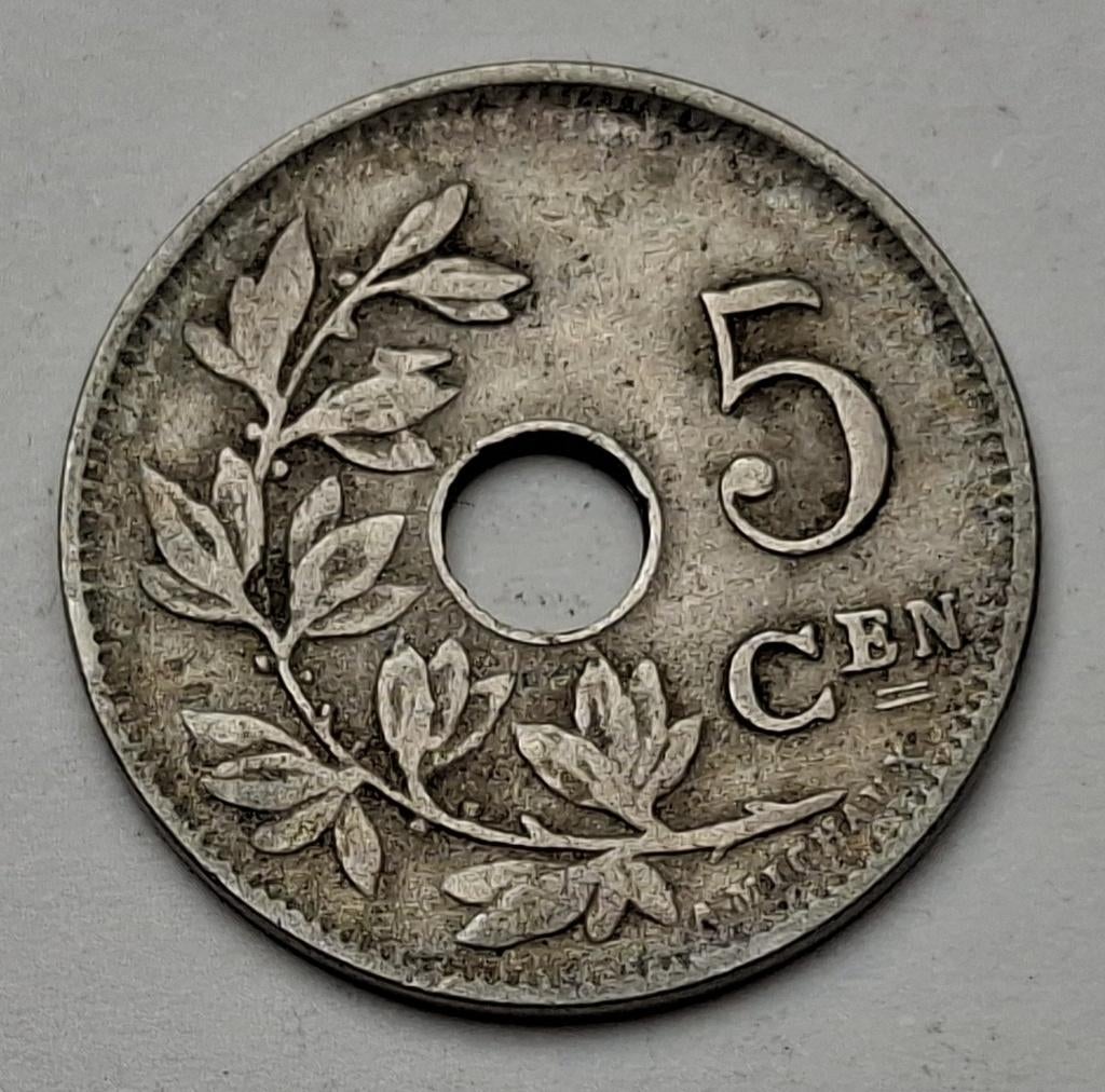 Monnaie belge 5x 1914 nl, Enlèvement ou Envoi