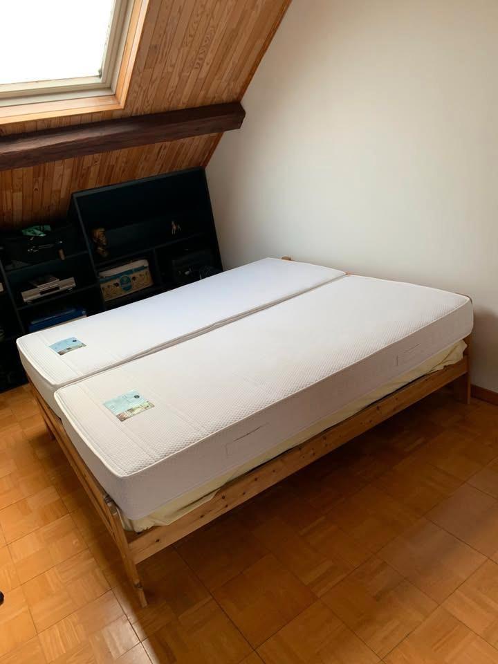 Matelas de luxe NOX Pocket Spring une personne 90 x 200 cm., Huis en Inrichting, Slaapkamer | Matrassen en Bedbodems, Matras, 200 cm