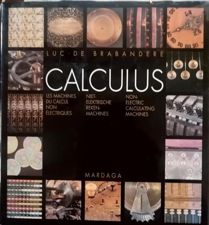 calculus antieke niet elektrische rekenmachines, Boeken, Techniek, Zo goed als nieuw, Werktuigbouwkunde, Ophalen of Verzenden