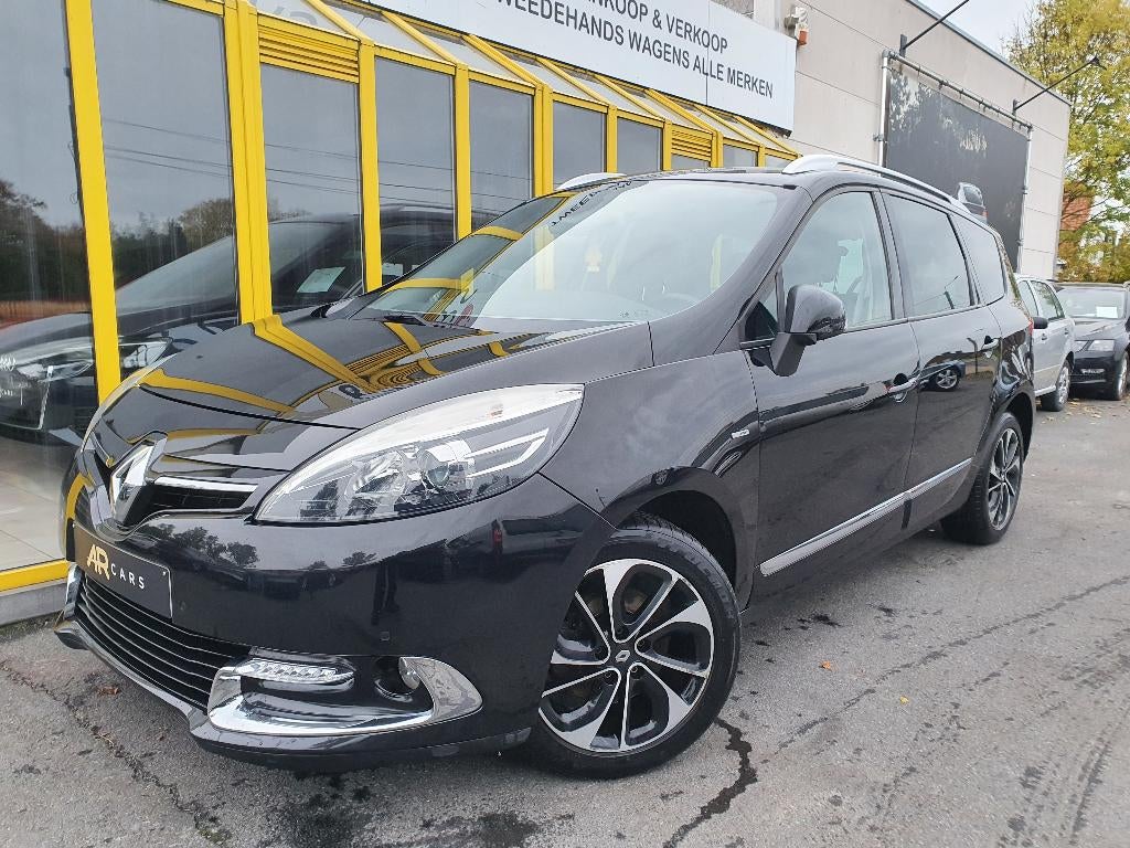 Renault Scenic/Bose editie/1.2TCe benzine/2014/134.548KM, Auto's, Voorwielaandrijving, Euro 5, Zwart, 4 cilinders