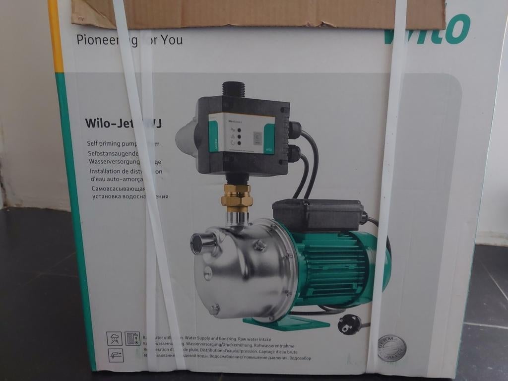 Groupe hydrophore neuf WILO, Enlèvement