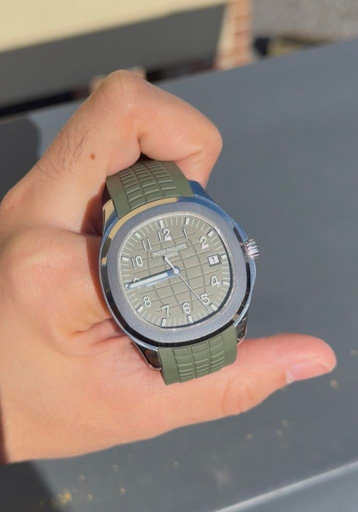 Patek Philippe Aquanaut 5168G, Handtassen en Accessoires, Horloges | Heren, Ophalen, Nieuw