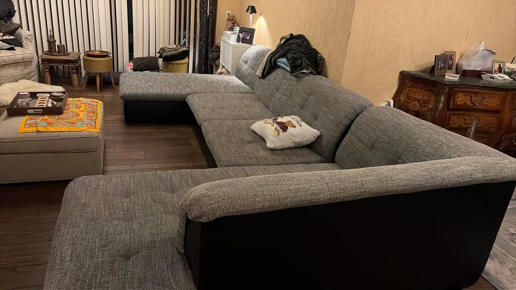 Grand siège en U, Maison & Meubles, Enlèvement, Utilisé, Synthétique, Modern