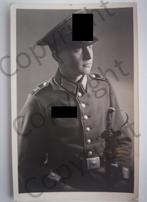 Duits militair fotoportret - Tweede Wereldoorlog, Verzamelen, Militaria | Tweede Wereldoorlog, Ophalen of Verzenden, Overige soorten