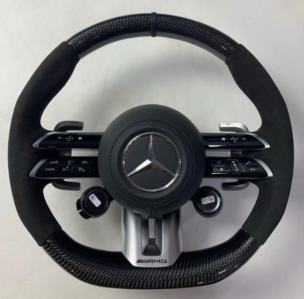Volant Mercedes Alcantara Dragonfly complet carbon, Enlèvement ou Envoi, Neuf, Mercedes-Benz