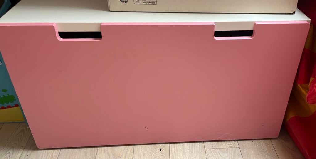 Ladebak Stuva (IKEA) met roze front, Enlèvement, Comme neuf