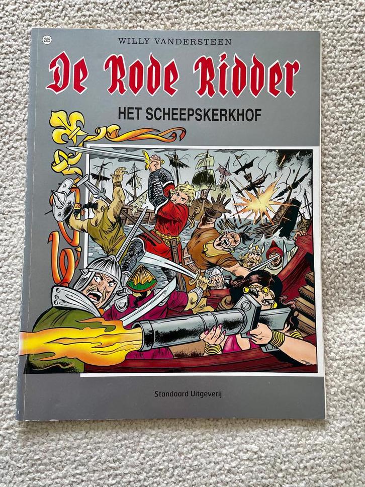 De rode ridder | 205. Het scheepskerkhof, Boeken, Stripverhalen, Gelezen, Eén stripboek, Verzenden