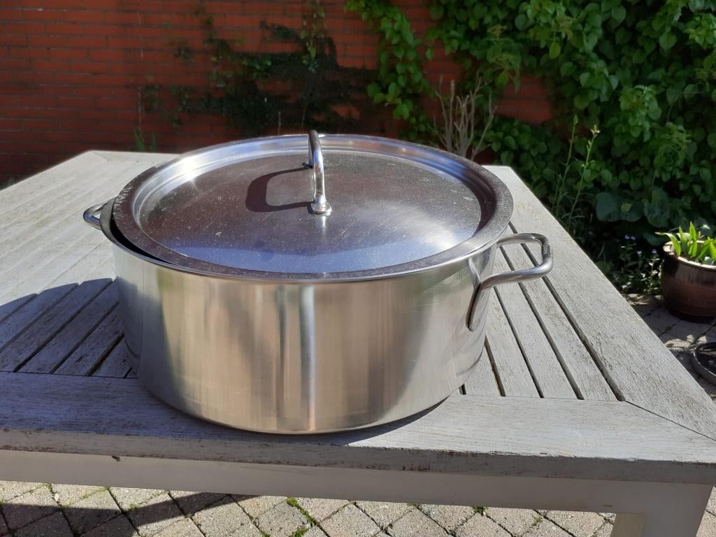 Kookpot wagner 36 ., Inox, Keramische plaat, Zo goed als nieuw, Ophalen