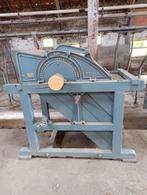 Une batteuse vieille de 100 ans, Enlèvement