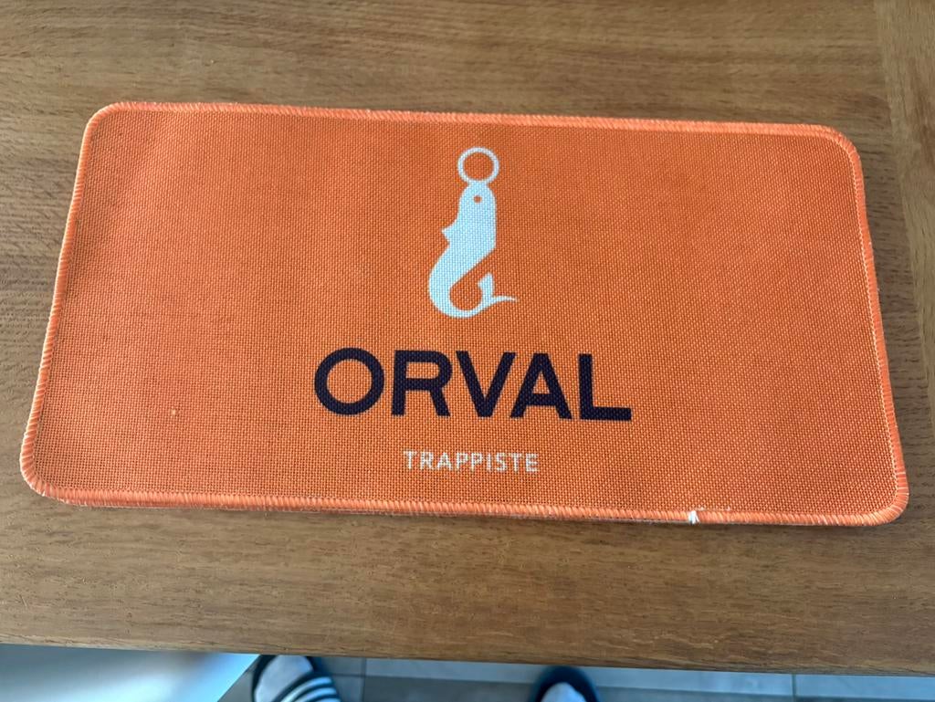 Tapis de comptoir ORVAL, Collections, Marques de bière, Enlèvement ou Envoi, Comme neuf