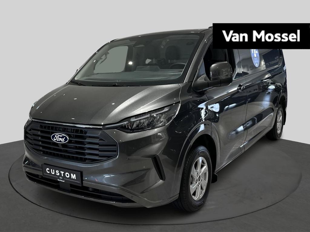 Ford Transit Custom 320L Limited 150PK - Trekhaak - Camera P, Auto's, Bestelwagens en Lichte vracht, Voorwielaandrijving, 4 deurs