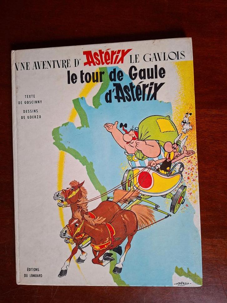 Stripboek De Ronde van Gallië van Asterix 1968 uderzo, Boeken, Stripverhalen, Gelezen, Eén stripboek, Verzenden