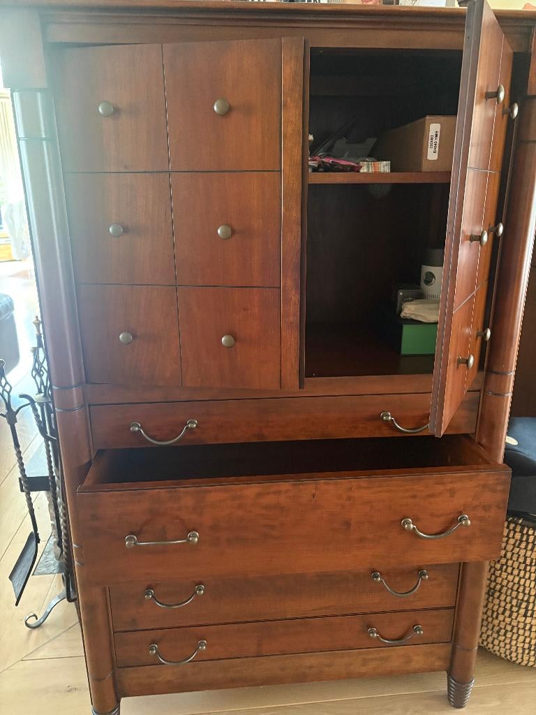 Prachtig kerselaren stijlkastje met laden en deurtjes., Huis en Inrichting, Kasten | Overige, Ophalen, Zo goed als nieuw