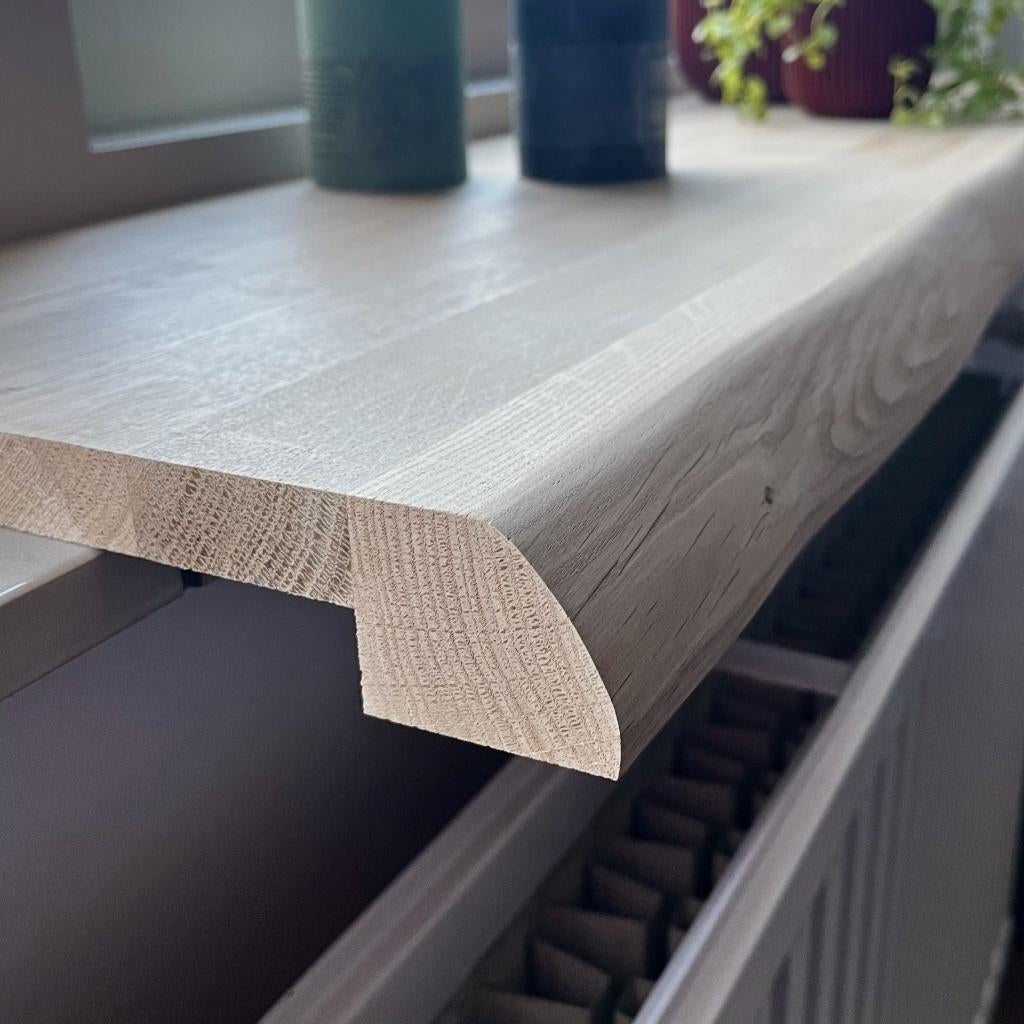 Massief eiken vensterbank | vensterbank | eiken, Enlèvement, Neuf, Chêne, Rebords de fenêtre