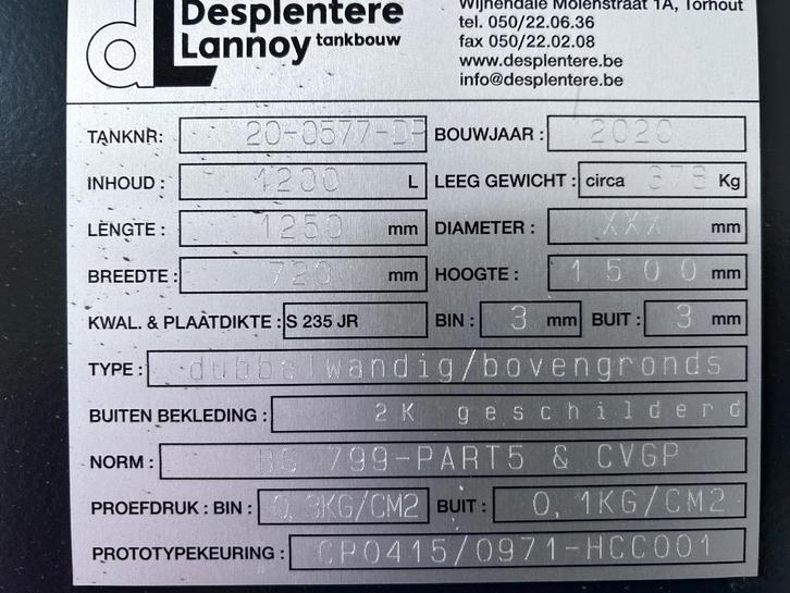 Mazouttank en mazoutketel, Bricolage & Construction, Chauffage & Radiateurs, Utilisé, Enlèvement