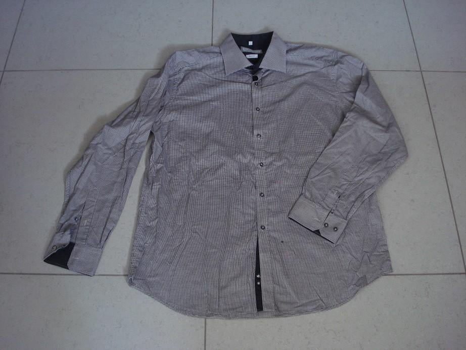Angelo Litricio hemd, heren. mt XL 43/44, Ophalen of Verzenden, Gedragen, Grijs, Angelo Litrico