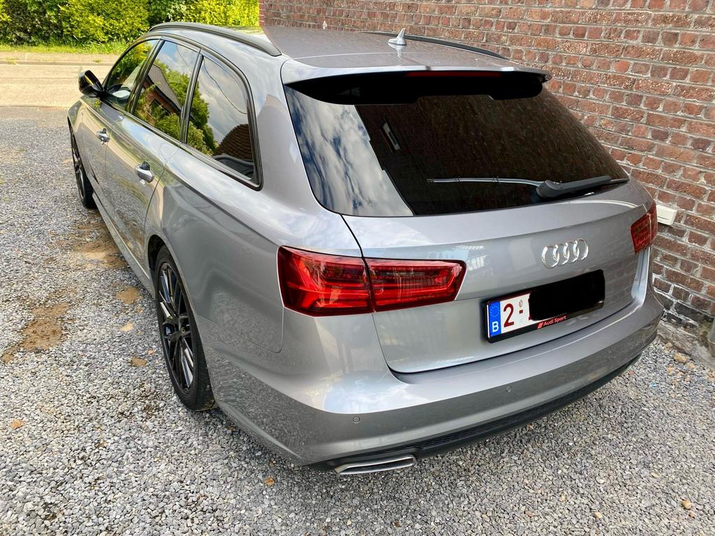 Audi A6 Avant 2.0 TDI S tronic Black edtion S line, Auto's, Automaat, Break, Particulier, Adaptive Cruise Control