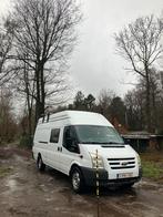 Ford transit jumbo zelfbouw camper (lichte vracht, euro4), Caravans en Kamperen, Buscamper of Camperbus, Ford, Tot en met 3, Particulier