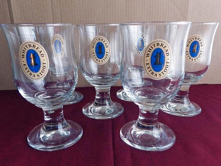 Set van 6 Stoutglazen, Verzamelen, Glas en Drinkglazen, Nieuw, Bierglas, Ophalen