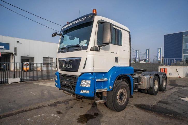 MAN TGS 33.440 BLS+ Big Axles+HYDR. (bj 2014), Auto's, Vrachtwagens, Bedrijf, Te koop, Airconditioning, Elektrische ramen, MAN