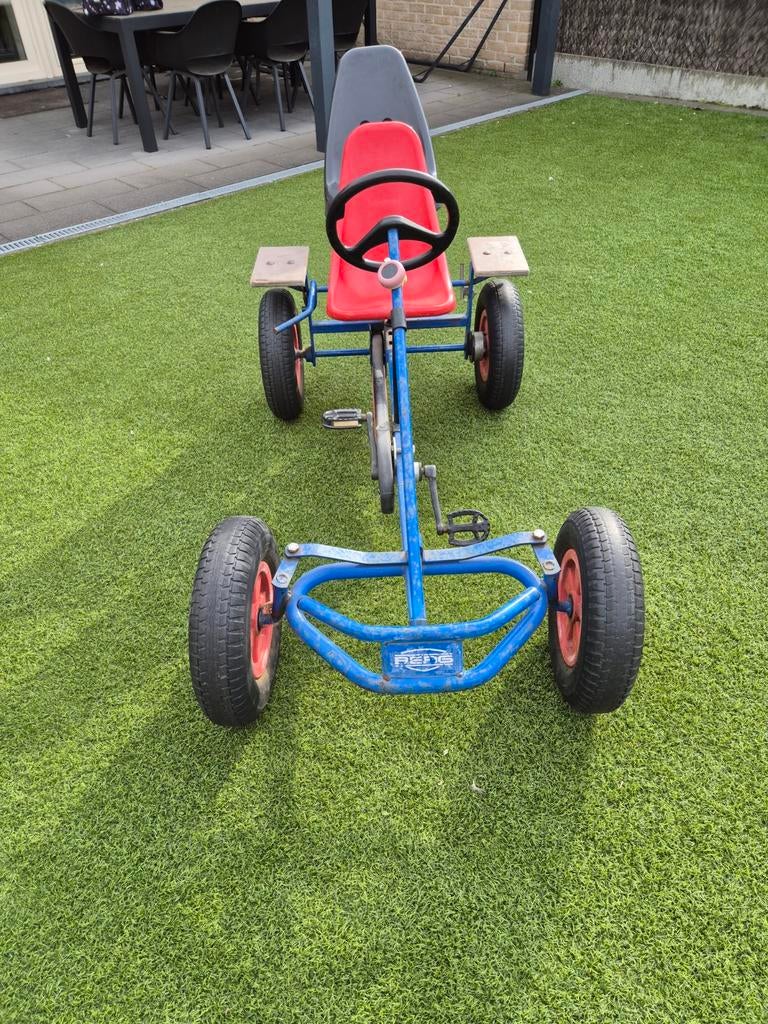 Berg Gocart met 2de zit, Kinderen en Baby's, Speelgoed | Buiten | Skelters, Ophalen, Gebruikt, Berg, Duozit